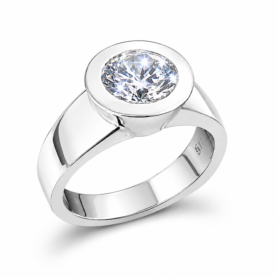 "BOLD" Bezel Ring