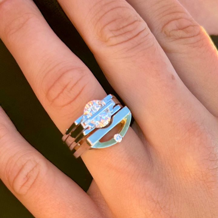 "HALF MOON STACK BAND"