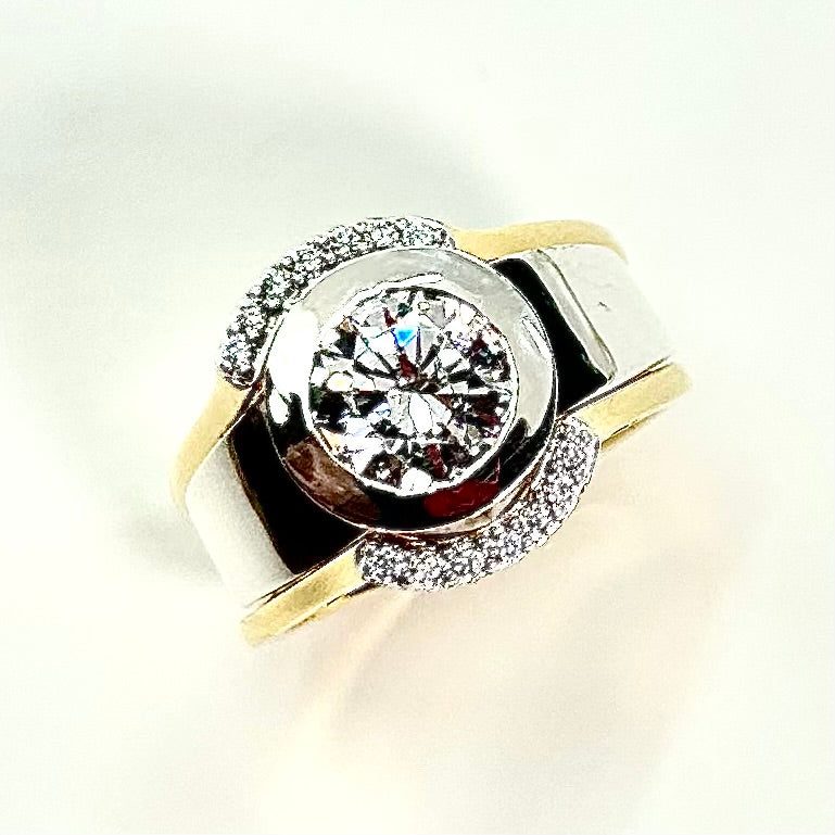 "BOLD" Bezel Ring