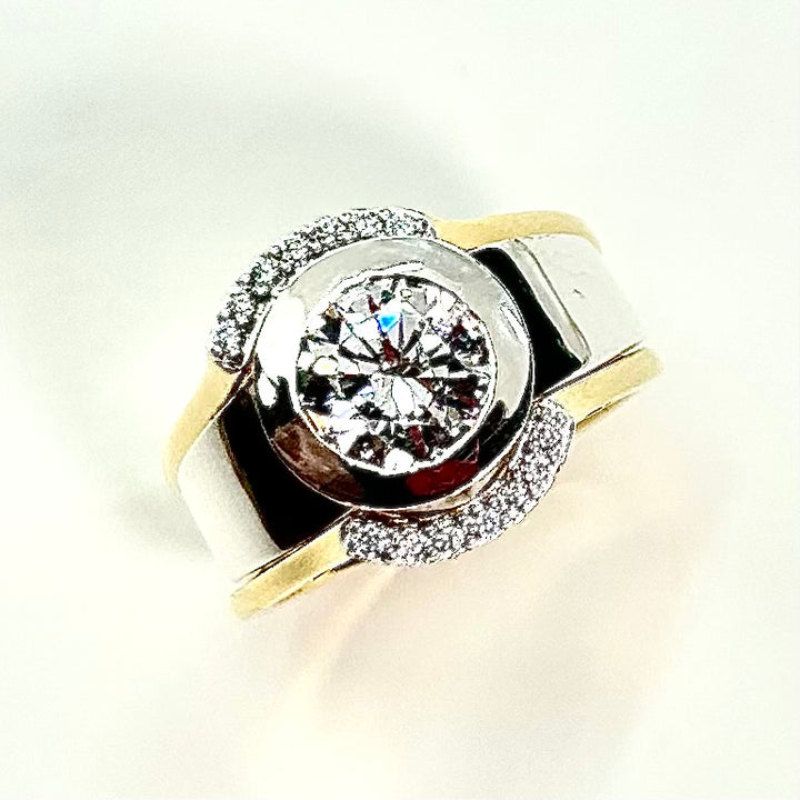 "BOLD" Bezel Ring